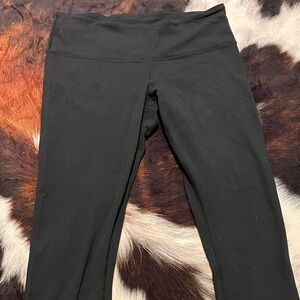 Lululemon cotton capris leggings
